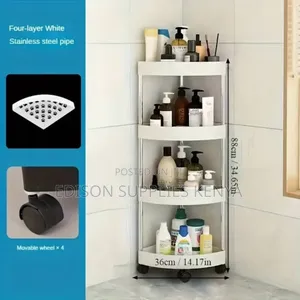 Corner Shelf Bathroom Storage and Decor Shelves