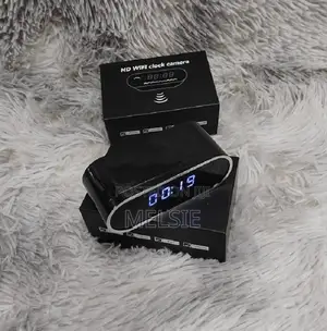 Table Ir Night Vision Wifi Clock Camera