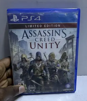 Moderately Used Assassins Creed Unity Ps4 Game