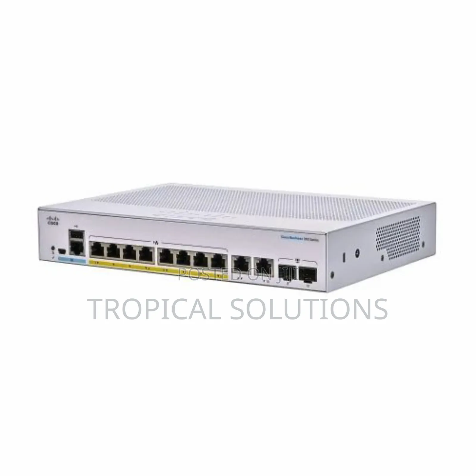 Cisco Cbs350-8p-E-2g-Uk 8-Port Poe Managed Switch