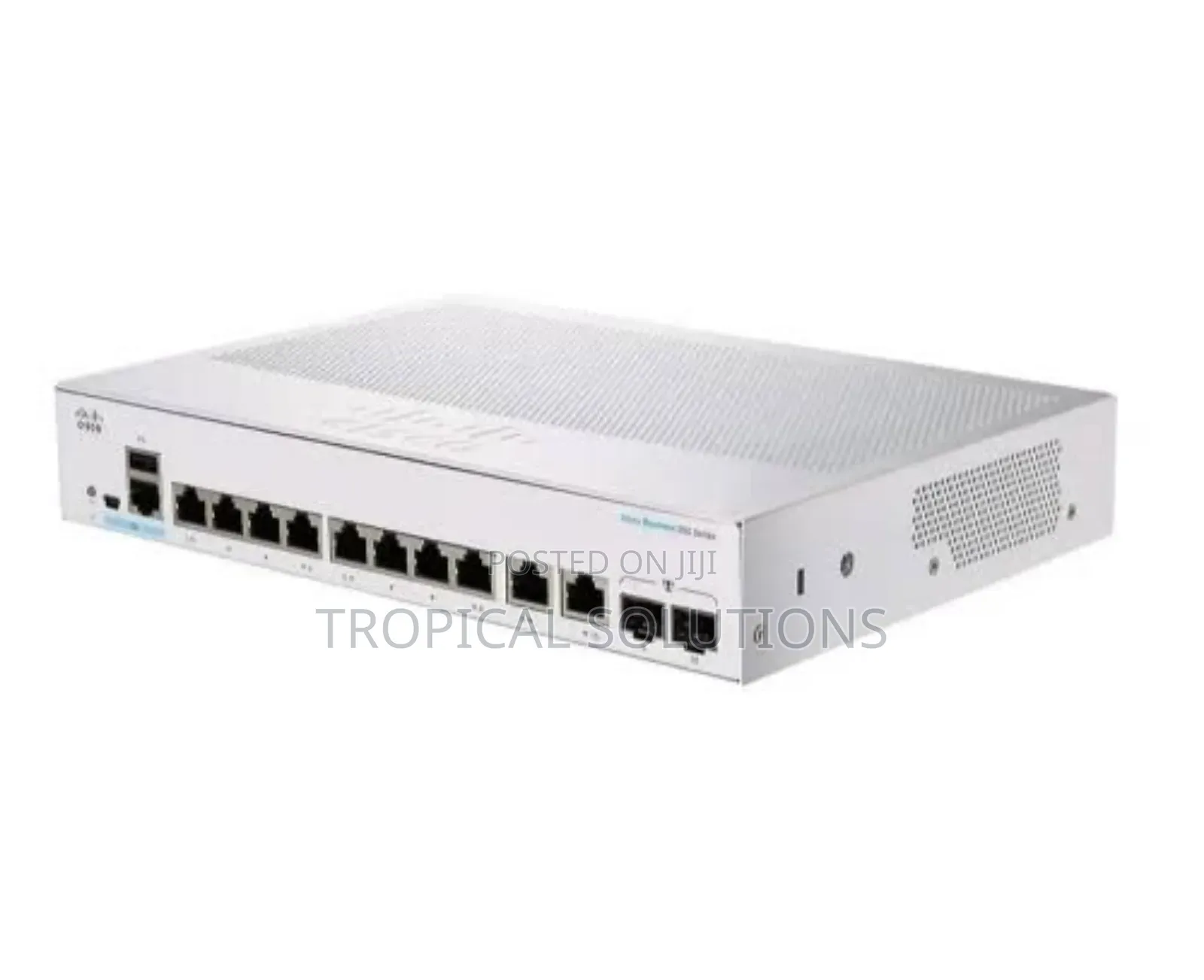 Cisco Cbs350-8p-E-2g-Uk 8-Port Poe Managed Switch