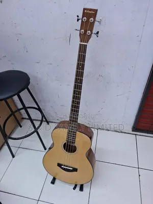 R-Empire 4 String Semi Acoustic Bass Guitar