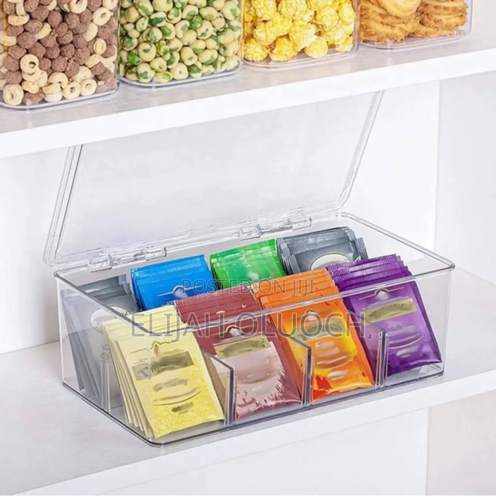 Quality Acrylic Tea Bag/Coffee Organiser