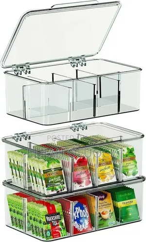 Quality Acrylic Tea Bag/Coffee Organiser