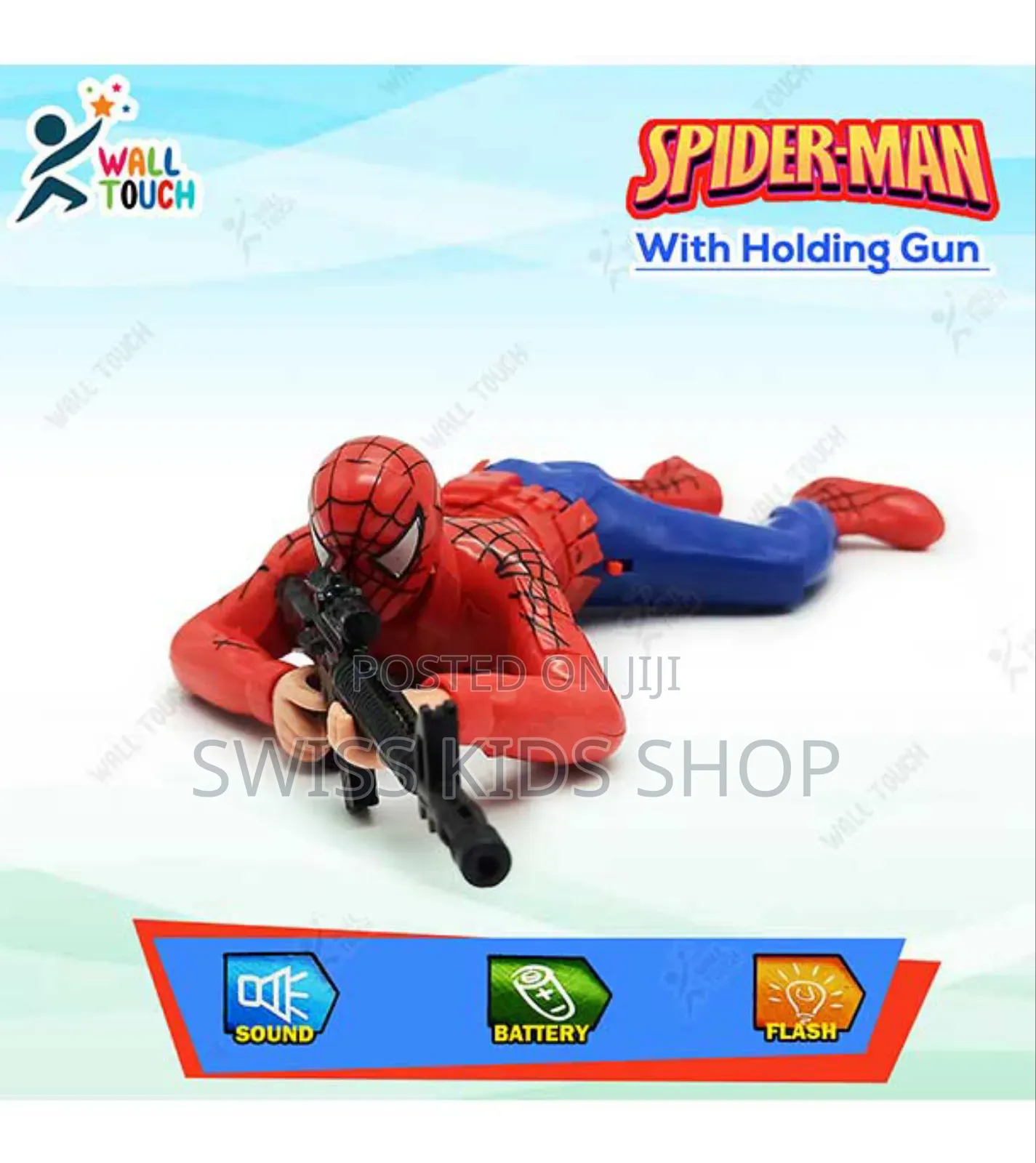 Spiderman Crawling Soldier Toy