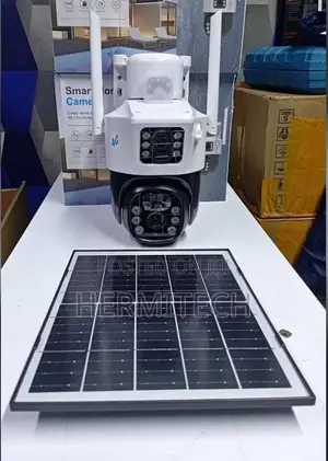 Dual Lens Solar PTZ Wireless Waterproof 4g Camera