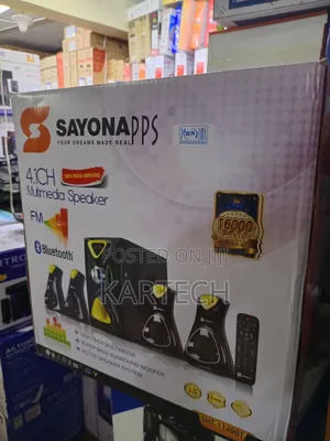 Sayona SHT-1149bt 4.1ch Multimedia Speaker 16000w With Fm