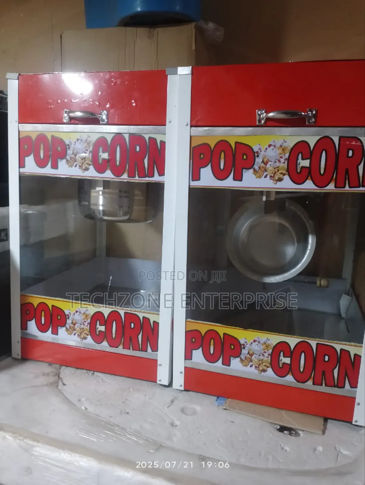 Electric Heavy Duty Commercial Popcorn Machine