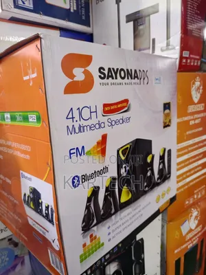 Sayona SHT-1149bt 4.1ch Sound System Fm, Bluetooth 16000w