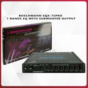 Eqx-75pro Graphic Equalizer by Boschmann