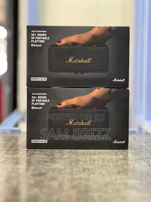 Marshall True Stereophonic 32+Hours of Portable Play Speaker