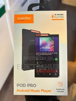 Porodo Soundtec Android Music Mp3 Player Brand New Sealed