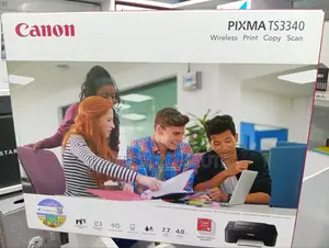 Canon Pixma Ts3340 Wi-Fi, Print, Copy, Scan, Cloud Printer