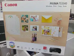 Canon Pixma Ts3340 Wi-Fi, Print, Copy, Scan, Cloud Printer