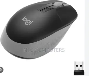 Logitech Wireless Mouse Full Size M191 - Mid Grey