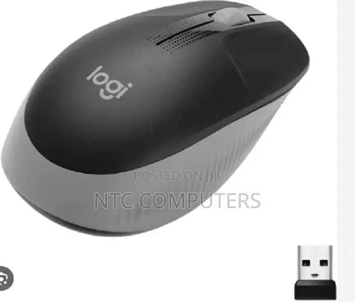 Logitech Wireless Mouse Full Size M191 - Mid Grey