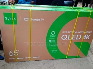 Google Tv - Syinix Google Qled 65 Flameless Tv