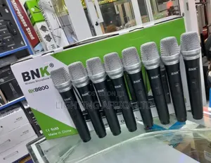 Uhf BNK 8800 Wireless 8 Microphones Uhf