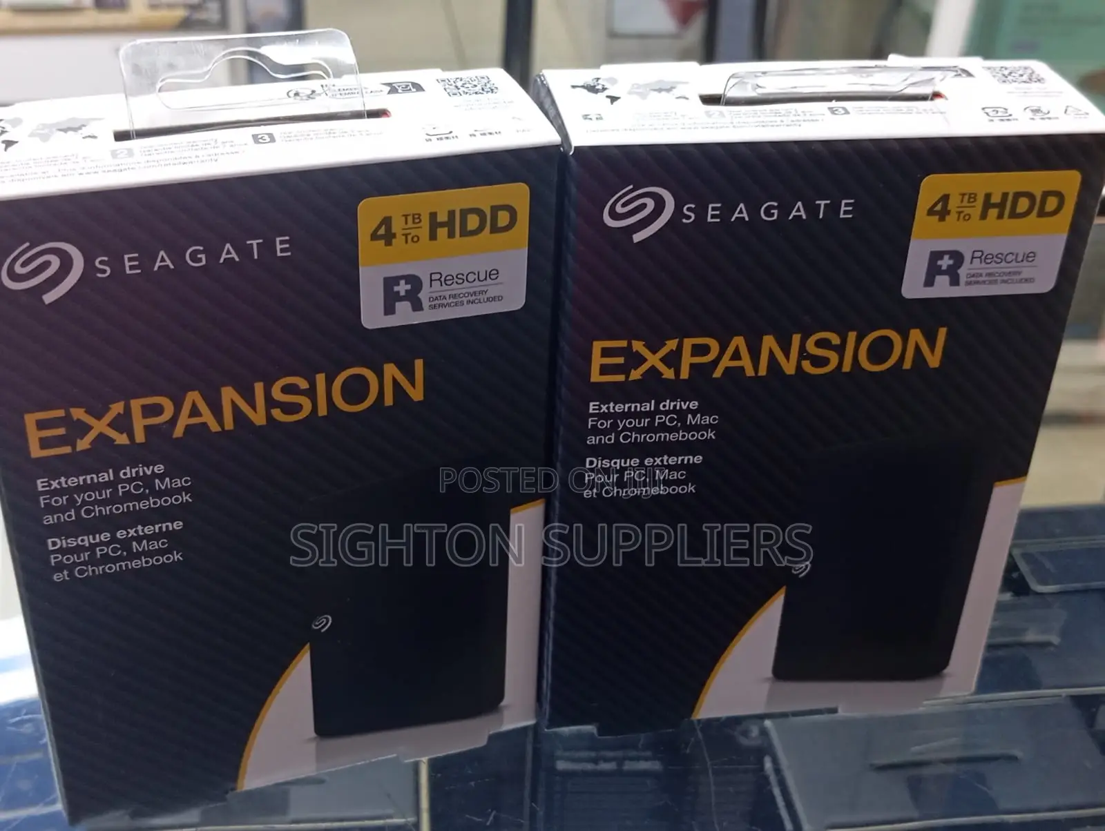 4 Tb Seagate External Harddisk