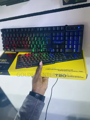 Gaming T20 Wired Keyboard, 104keys