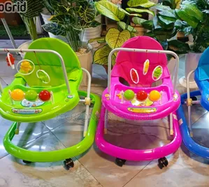 Foldable Baby Walker With Wheels and Melody 