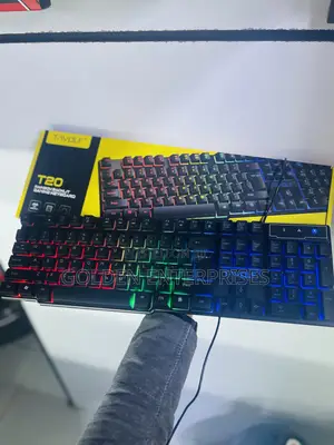 High Quality Twolf Colorful Backlight Wired Gaming Keyboard