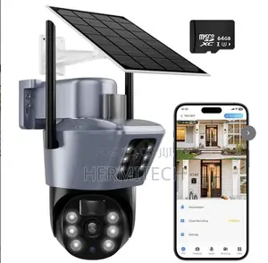 Dual Lens Surveillance Cameras Outdoor Wireless