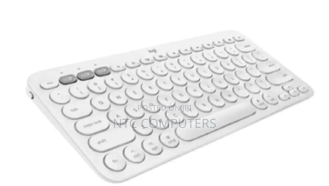 Logitech K380s Multi-Device Bluetooth Keyboard Tonal White