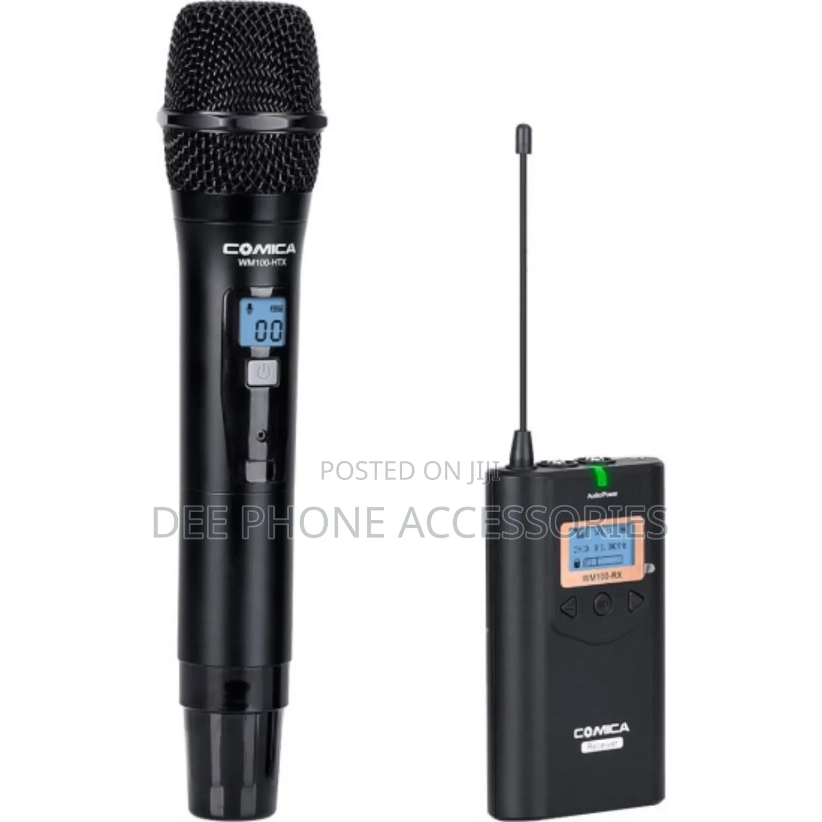 Comica Audio CVM Wm100h Camera Mount Wireless Handheld Mic