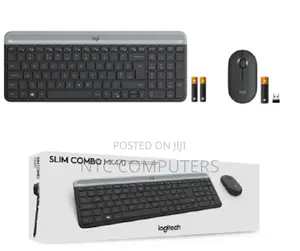 Logitech Slim Mk470 Wireless Combo Keyboard Graphite