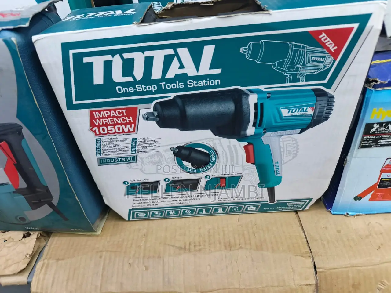 Total 1050watts Impact Wrench