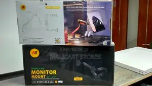 Nb F160 Dual Monitor Arm 17"–27" Full Motion Gas Mount