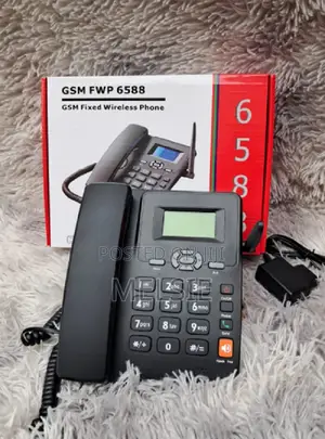GSM Fixed Wireless Phone With Sim Card Slot