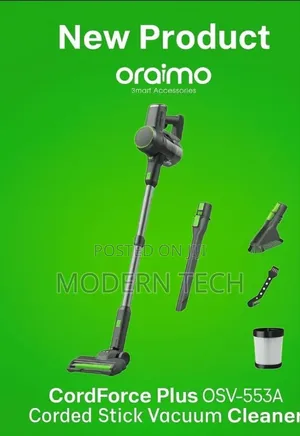 Oraimo Cordforce Plus Corded Stick Vacuum Osv-553a