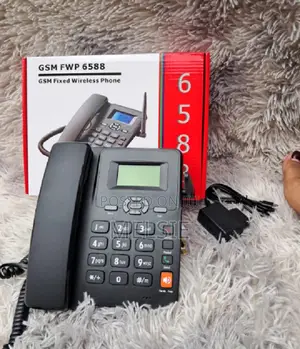 Wireless Landline Desktop Phone With SMS