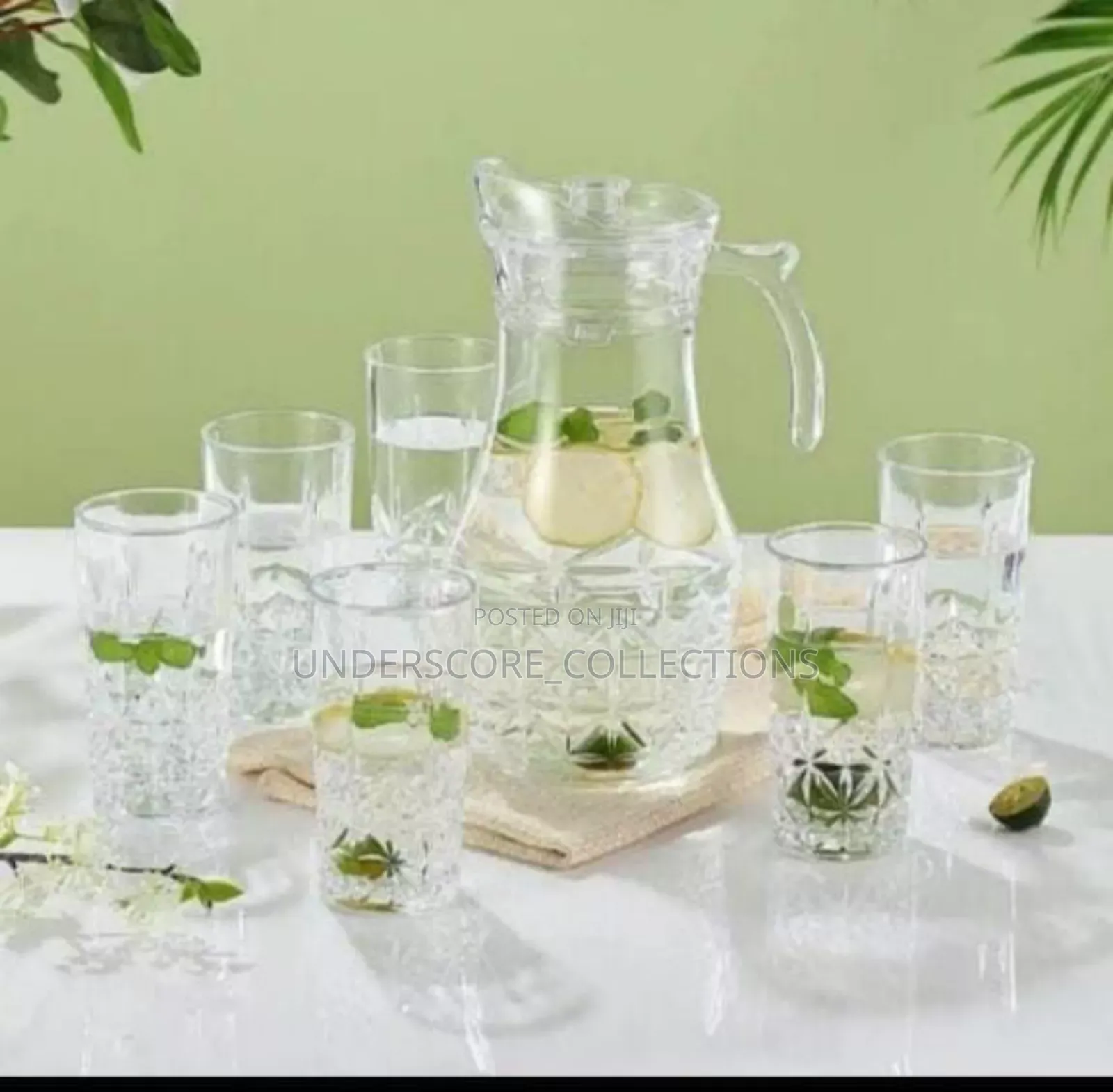 Glassware Water Set
