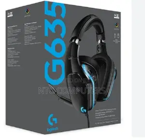 Logitech G635 Lightsync Wired Gaming Headset Black