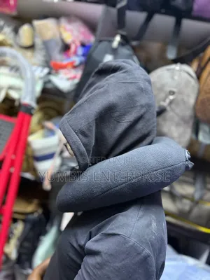 Black Hooded Travelling Neck Pillows at 1100