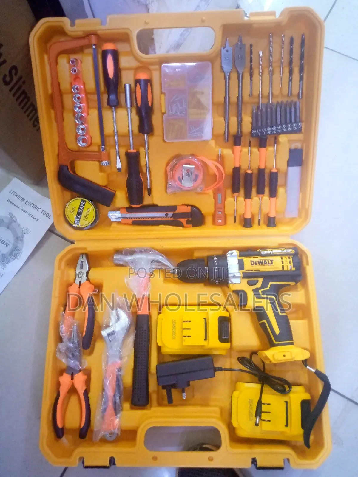 Dewalt Cordless Drill Toolset