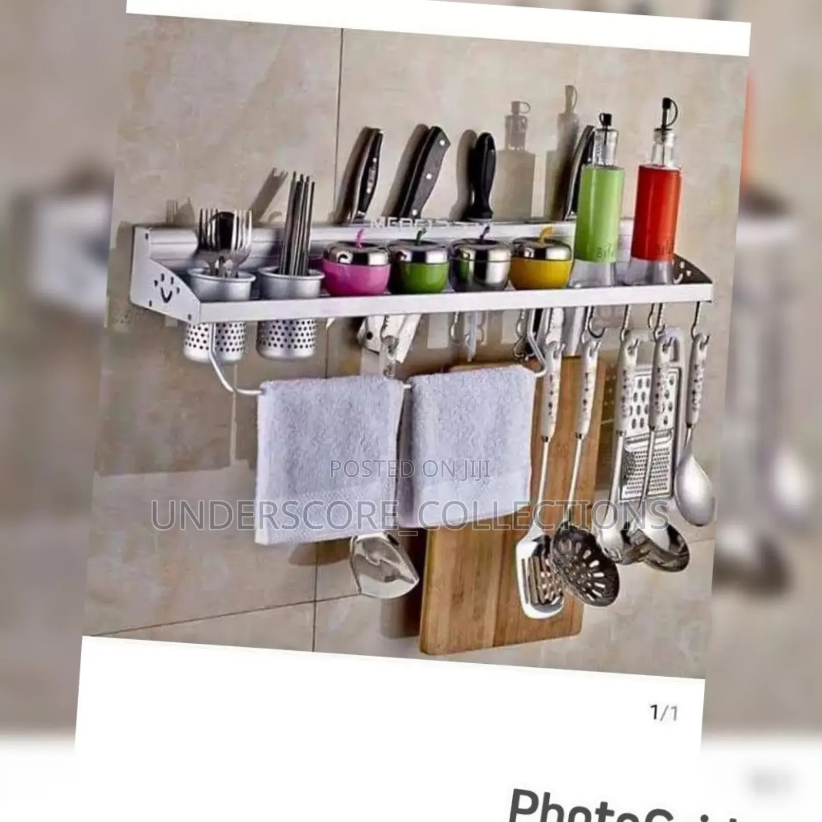 Silver Kitchen Rack