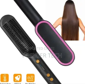 Electric Hair Straightener Comb