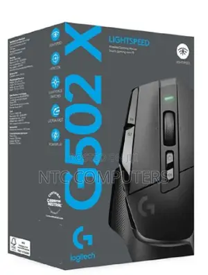 Logitech G502 X Lightspeed Wireless Gaming Mouse Black