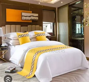 1 Pc Bed Runner With Matching Pillow Cases