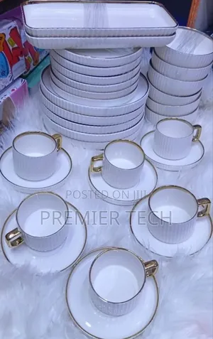 Elegant European Porcelain Dinner Set