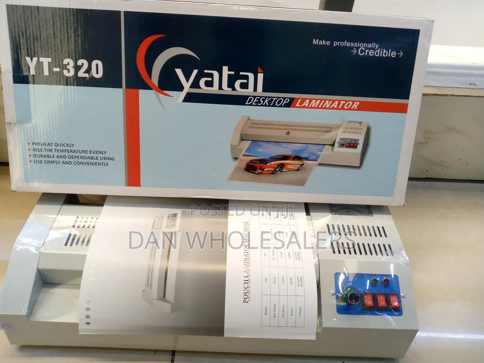 Yatai Yt 3220 Desktop Laminator