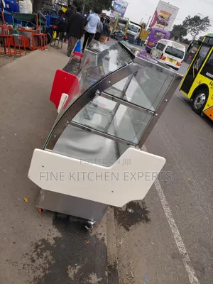Stainless Steel Cake Display.