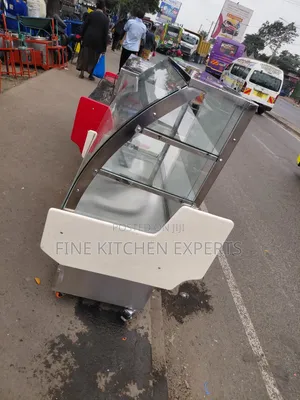 Stainless Steel Cake Display.