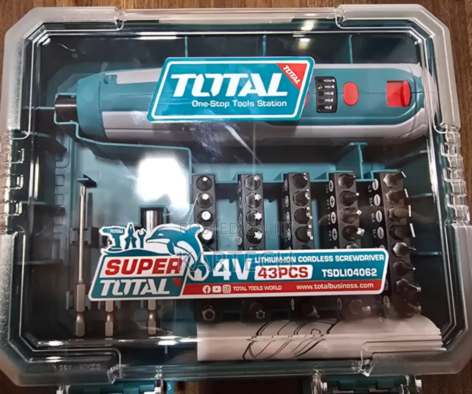 Total 4v Tsdli04062 Cordless Screwdriver