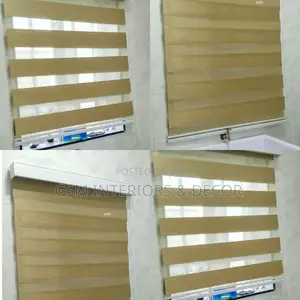 Beige Roller Blinds and Shades for Windows
