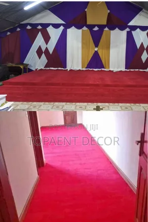 Vip Red Wall to Wall Easy to Maintain Floor Carpets